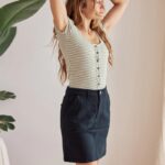 V-Neck Long Sleeve Waist Tie Ruffle Mini Swing Dresses